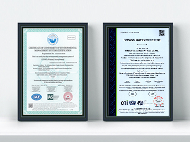 武汉飞托克和苏州飞托克顺利通过 ISO 14001 和 ISO 45001 体系认证